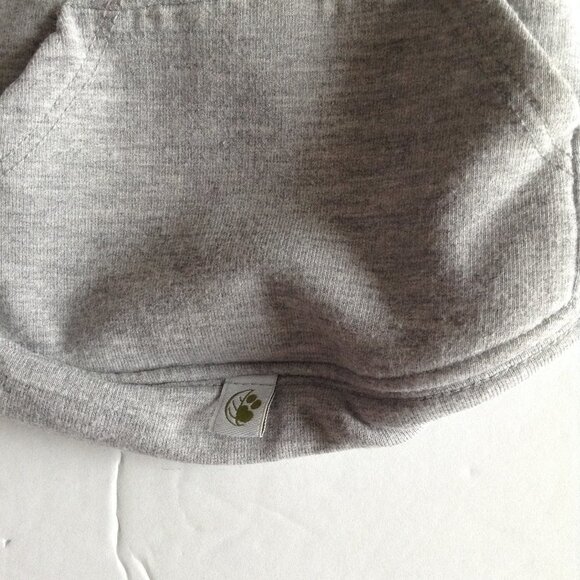 Small Dog Pet Coat Jacket With Hood Gray Clothing - Picture 3 of 3